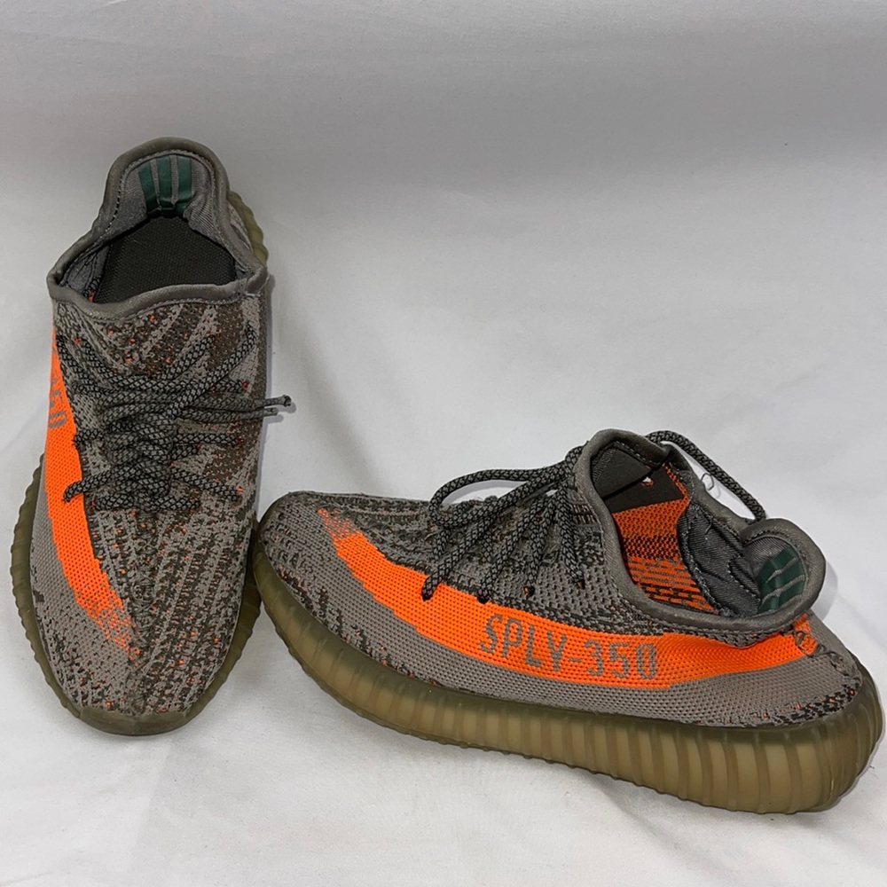 Adidas Yeezy Boost 350 v2 Beluga grey /red  sz mens 6